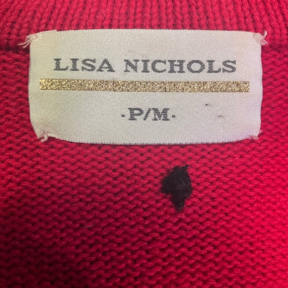 Vintage Lisa Nichols Sweater 90s Ladybug PM - Picture 8 of 8